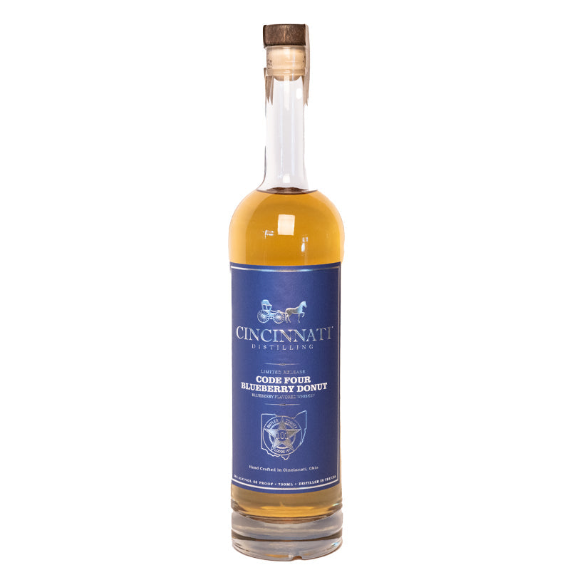 Cincinnati Distilling Code 4 Blueberry Donut Whiskey