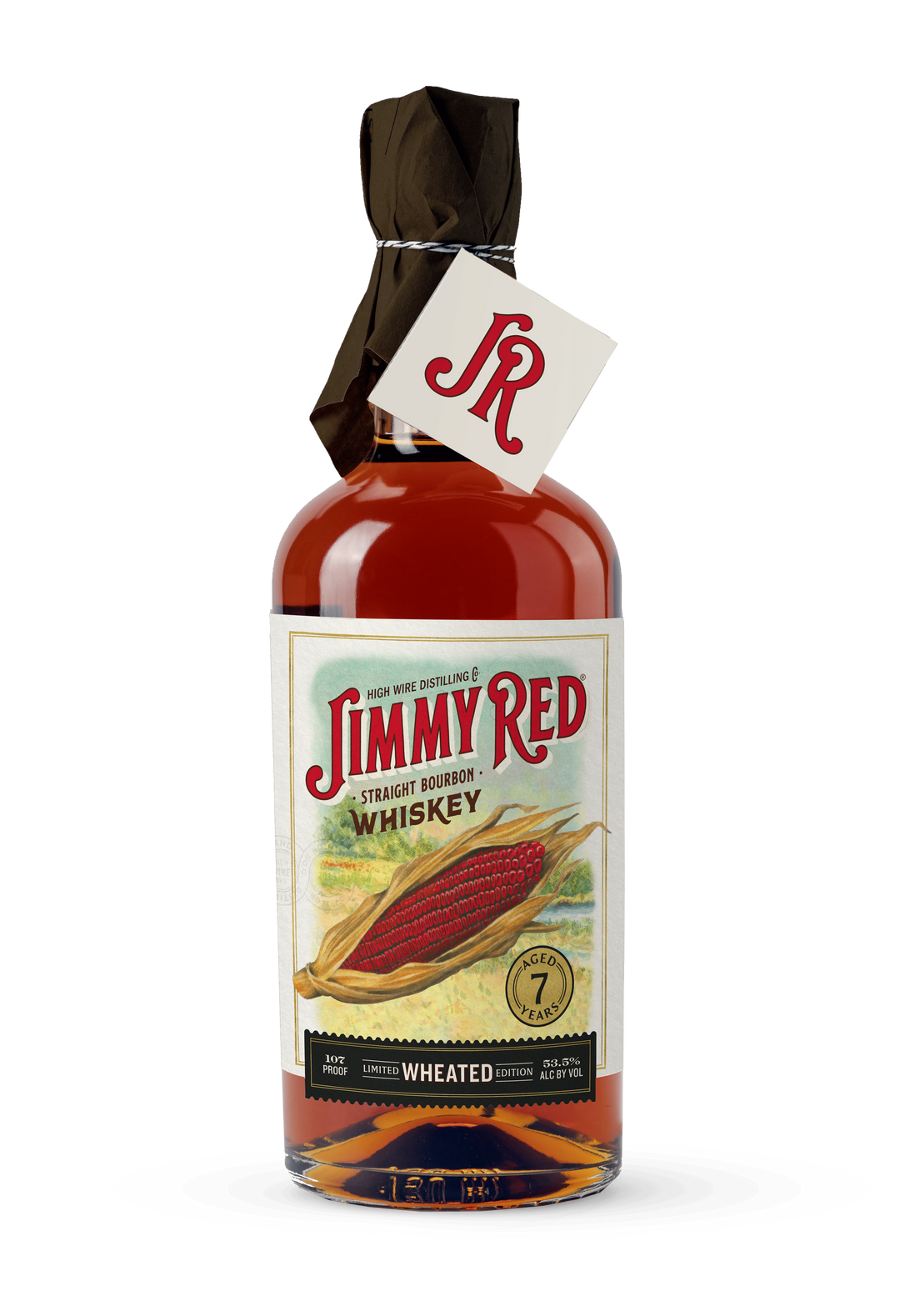 Jimmy Red Bourbon Whiskey Aged 7 Years - Glass Bottle