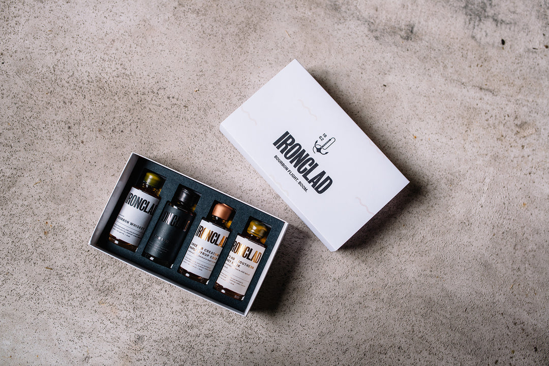 Ironclad Distilling Bourbon Tasting Flight Box Set